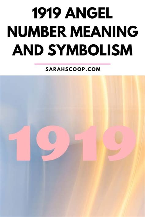 1919 angel number meaning twin flame|1919 Angel Number: Decoding Twin Flame Signs